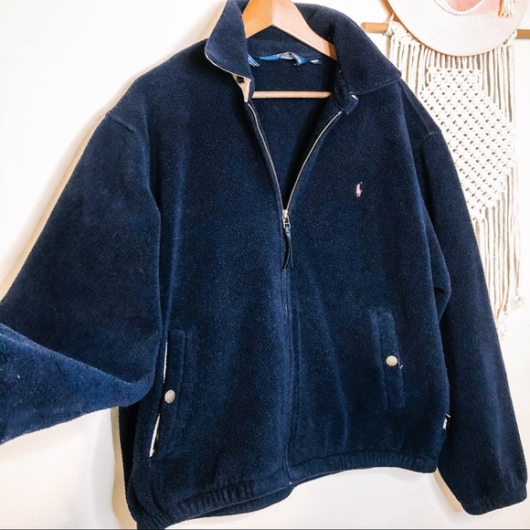 Polo Ralph Lauren Navy Polartec Fleece 